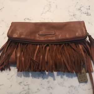 Frye Heidi fringe leather bag